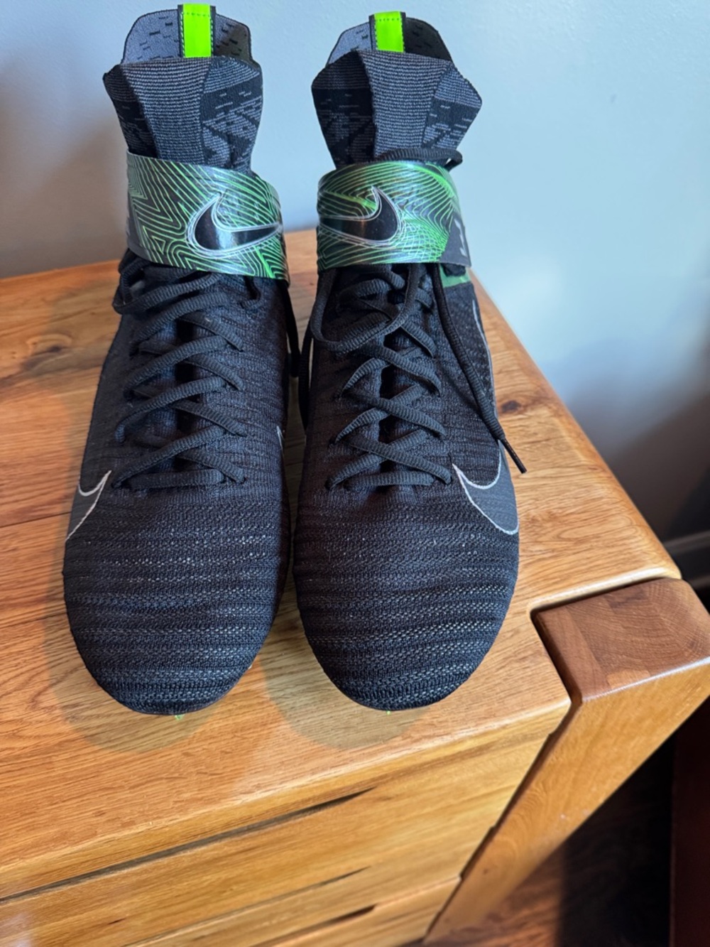 Nike Alpha Menace Elite 2 football cleats - Russell Wilson color way